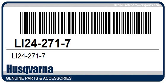 Husqvarna LI24-271-7 Li24-271-7