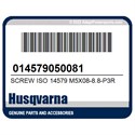 Husqvarna 014579050081 Screw Iso 14579 M5x08-8.8-P3r