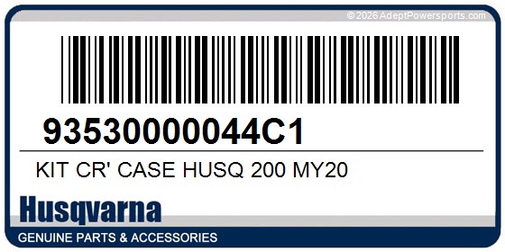 Husqvarna 93530000044C1 Kit Cr' Case Husq 200 My20