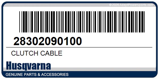 Husqvarna 28302090100 Clutch Cable