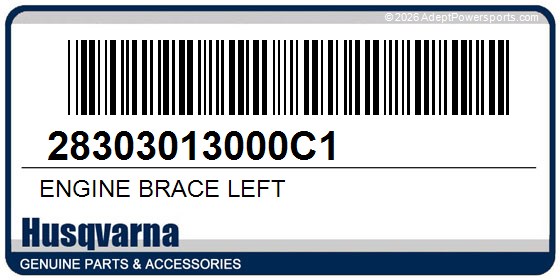 Husqvarna 28303013000C1 Engine Brace Left