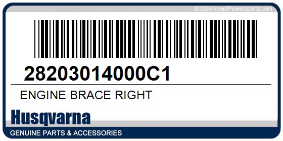 Husqvarna 28203014000C1 Engine Brace Right