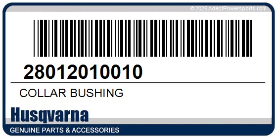 Husqvarna 28012010010 Collar Bushing