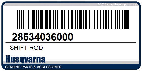 Husqvarna 28534036000 Shift Rod