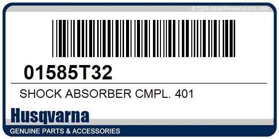 Husqvarna 01585T32 Shock Absorber Cmpl. 401