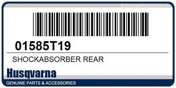 Husqvarna 01585T19 Shockabsorber Rear