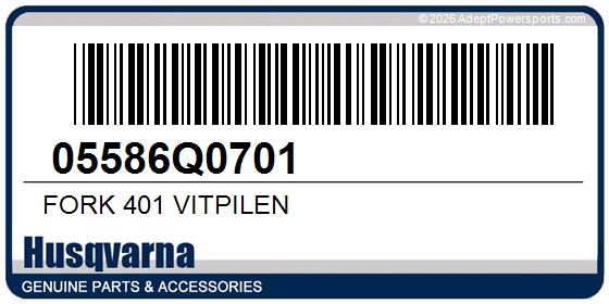 Husqvarna 05586Q0701 Fork 401 Vitpilen