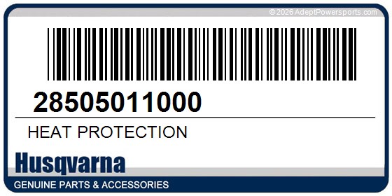 Husqvarna 28505011000 Heat Protection
