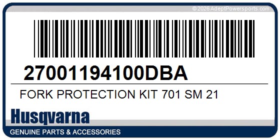 Husqvarna 27001194100DBA Fork Protection Kit 701 Sm 21