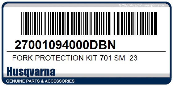 Husqvarna 27001094000DBN Fork Protection Kit 701 Sm  23