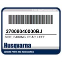 Husqvarna 27008040000BJ Side, Fairing, Rear, Left
