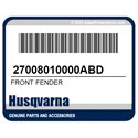 Husqvarna 27008010000ABD Front Fender