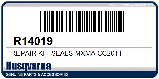 Husqvarna R14019 Repair Kit Seals Mxma Cc2011