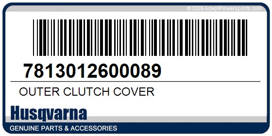 Husqvarna 7813012600089 Outer Clutch Cover