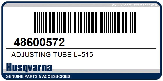 Husqvarna 48600572 Adjusting Tube L=515