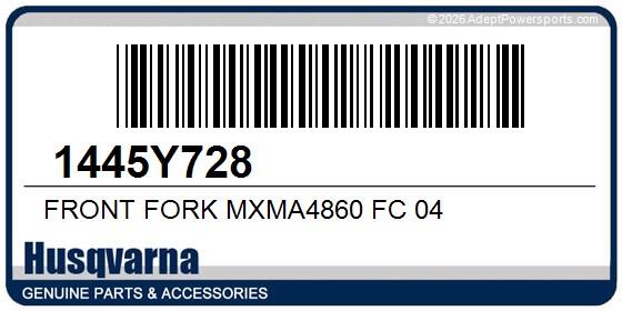 Husqvarna 1445Y728 Front Fork Mxma4860 Fc 04