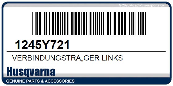 Husqvarna 1245Y721 Verbindungstrã„Ger Links