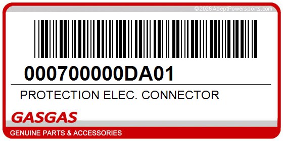 GasGas 000700000DA01 Protection Elec. Connector