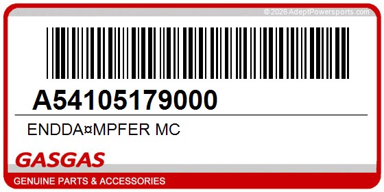 GasGas A54105179000 Enddã¤Mpfer Mc