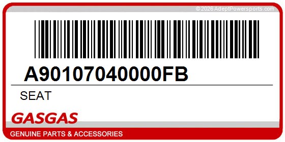 GasGas A90107040000FB Seat
