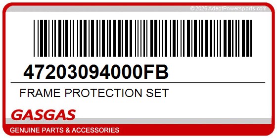 GasGas 47203094000FB Frame Protection Set