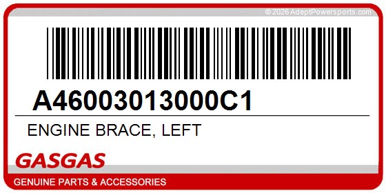 GasGas A46003013000C1 Engine Brace, Left