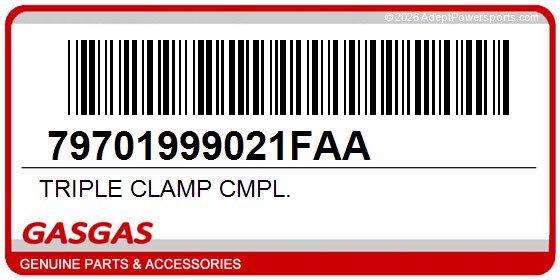 GasGas 79701999021FAA Triple Clamp Cmpl.