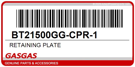 GasGas BT21500GG-CPR-1 Retaining Plate