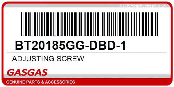 GasGas BT20185GG-DBD-1 Adjusting Screw