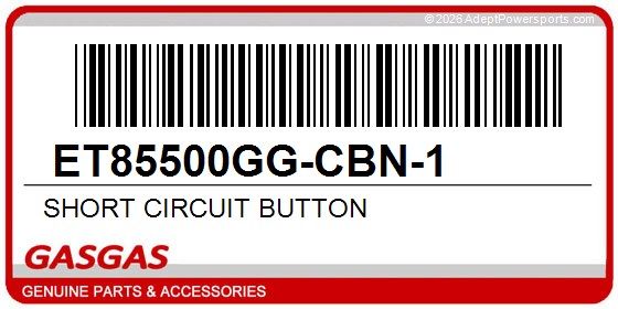 GasGas ET85500GG-CBN-1 Short Circuit Button