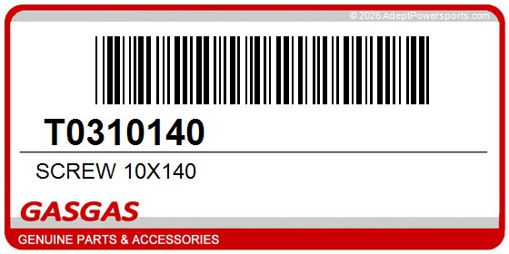 GasGas T0310140 Screw 10X140