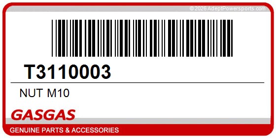 GasGas T3110003 Nut M10