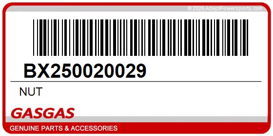 GasGas BX250020029 Nut