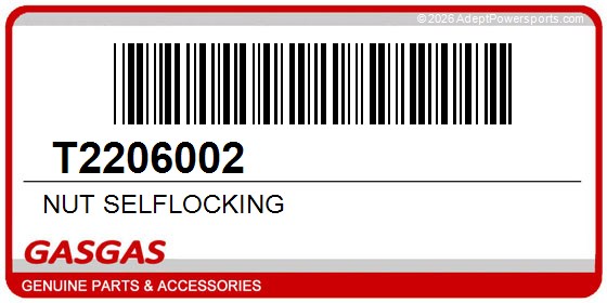 GasGas T2206002 Nut Selflocking