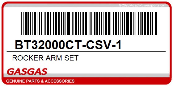 GasGas BT32000CT-CSV-1 Rocker Arm Set