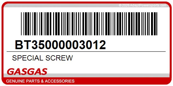 GasGas BT35000003012 Special Screw