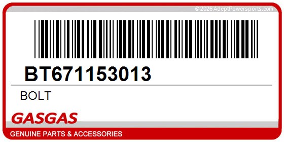 GasGas BT671153013 Bolt