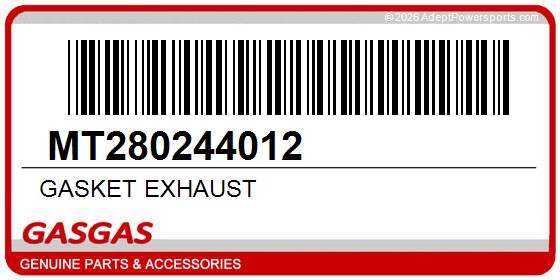 GasGas MT280244012 Gasket Exhaust