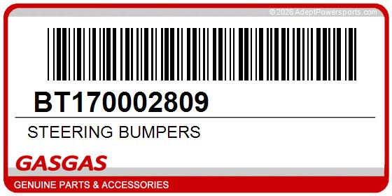 GasGas BT170002809 Steering Bumpers