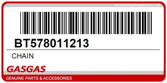 GasGas BT578011213 Chain
