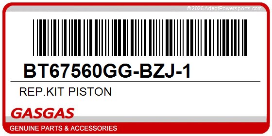 GasGas BT67560GG-BZJ-1 Rep.Kit Piston