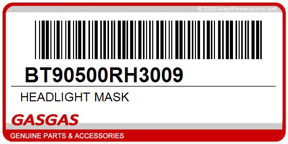 GasGas BT90500RH3009 Headlight Mask