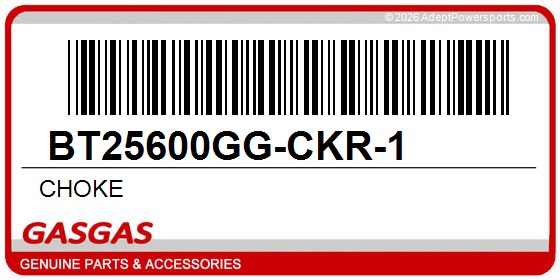 GasGas BT25600GG-CKR-1 Choke
