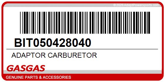 GasGas BIT050428040 Adaptor Carburetor