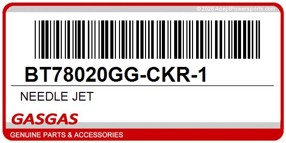 GasGas BT78020GG-CKR-1 Needle Jet