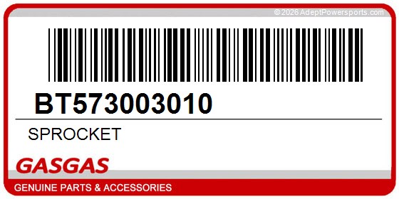 GasGas BT573003010 Sprocket