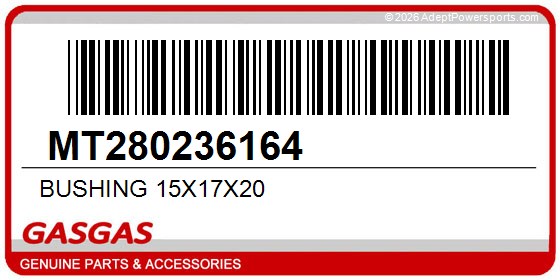 GasGas MT280236164 Bushing 15X17x20