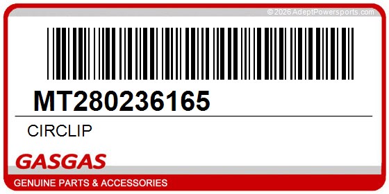 GasGas MT280236165 Circlip