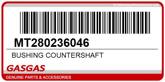 GasGas MT280236046 Bushing Countershaft