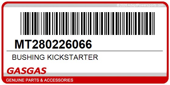 GasGas MT280226066 Bushing Kickstarter